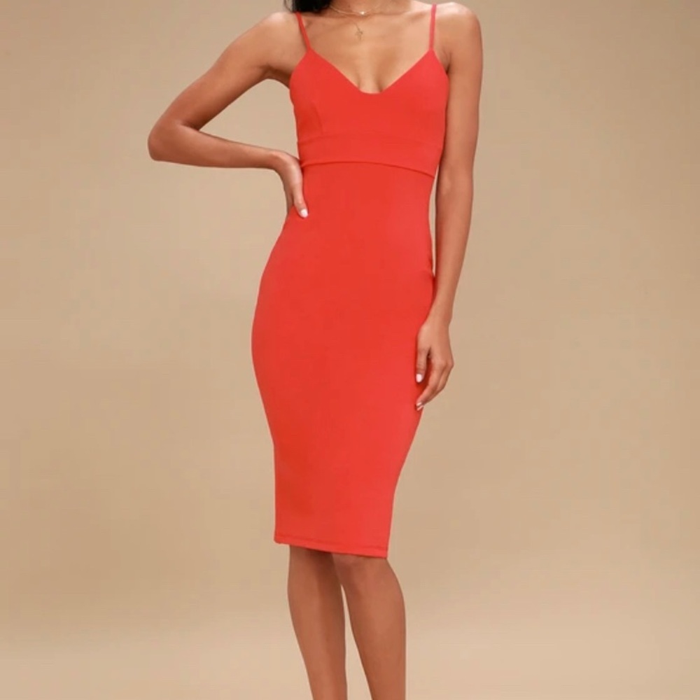 Elegant Blue “Don’t tell ‘em” Lulus Sleeveless Dress